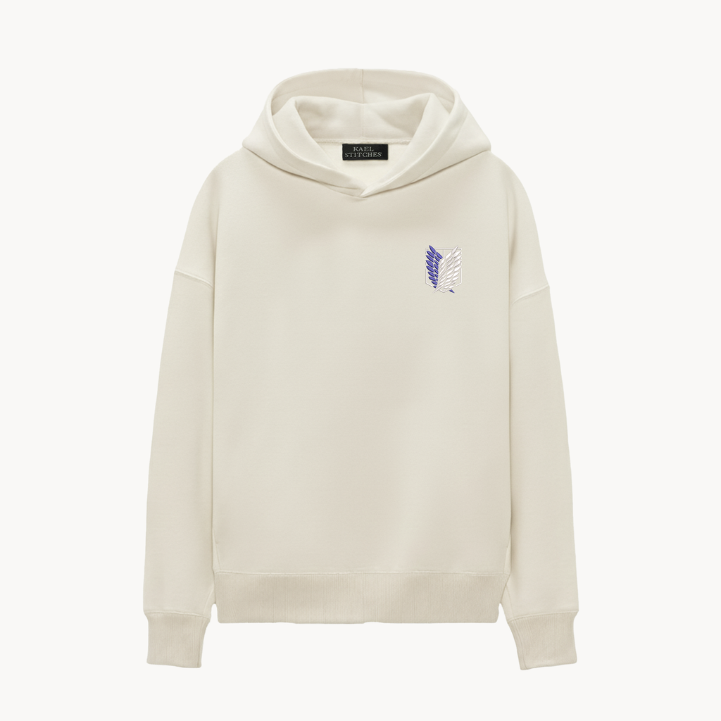 KAEL - OVERSİZE SWEATSHİRT - Eren Yeager Yeniden Yapılandırılmış Nakış