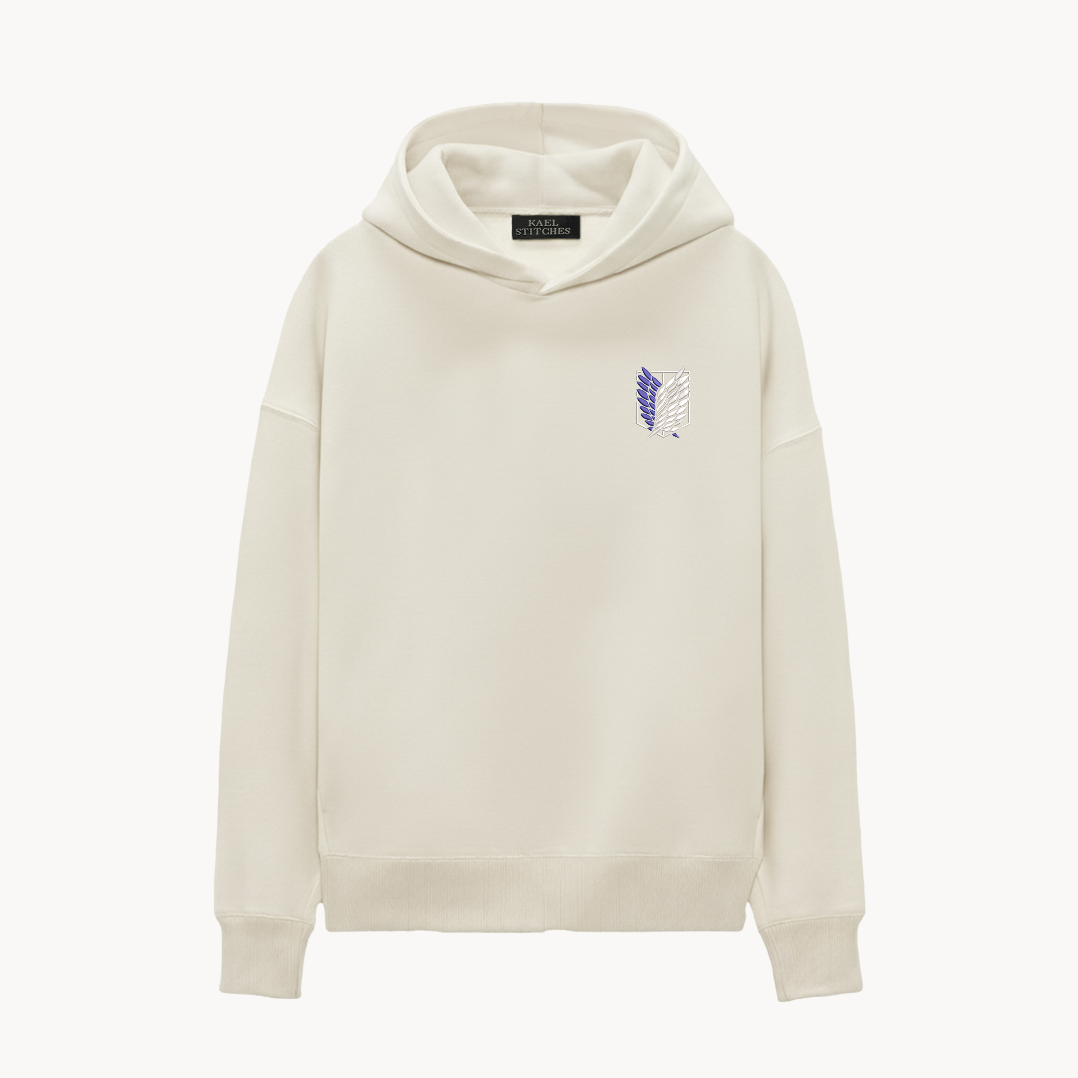 KAEL - OVERSİZE SWEATSHİRT - Eren Yeager Yeniden Yapılandırılmış Nakış