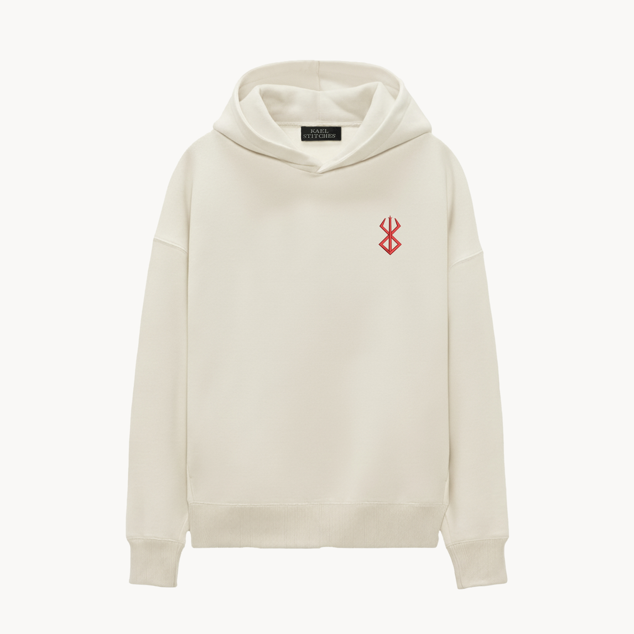 KAEL - OVERSİZE SWEATSHİRT - GUTS Yeniden Yapılandırılmış Nakış