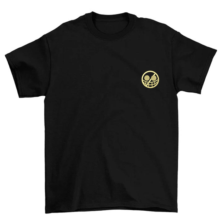 KAEL - Donquixote Doflamingo Oversize Tshirt Yeniden Yapılandırılmış Nakış