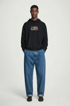 KAEL - OVERSİZE SWEATSHİRT - DOTA2 ITEMS Yeniden Yapılandırılmış Nakış