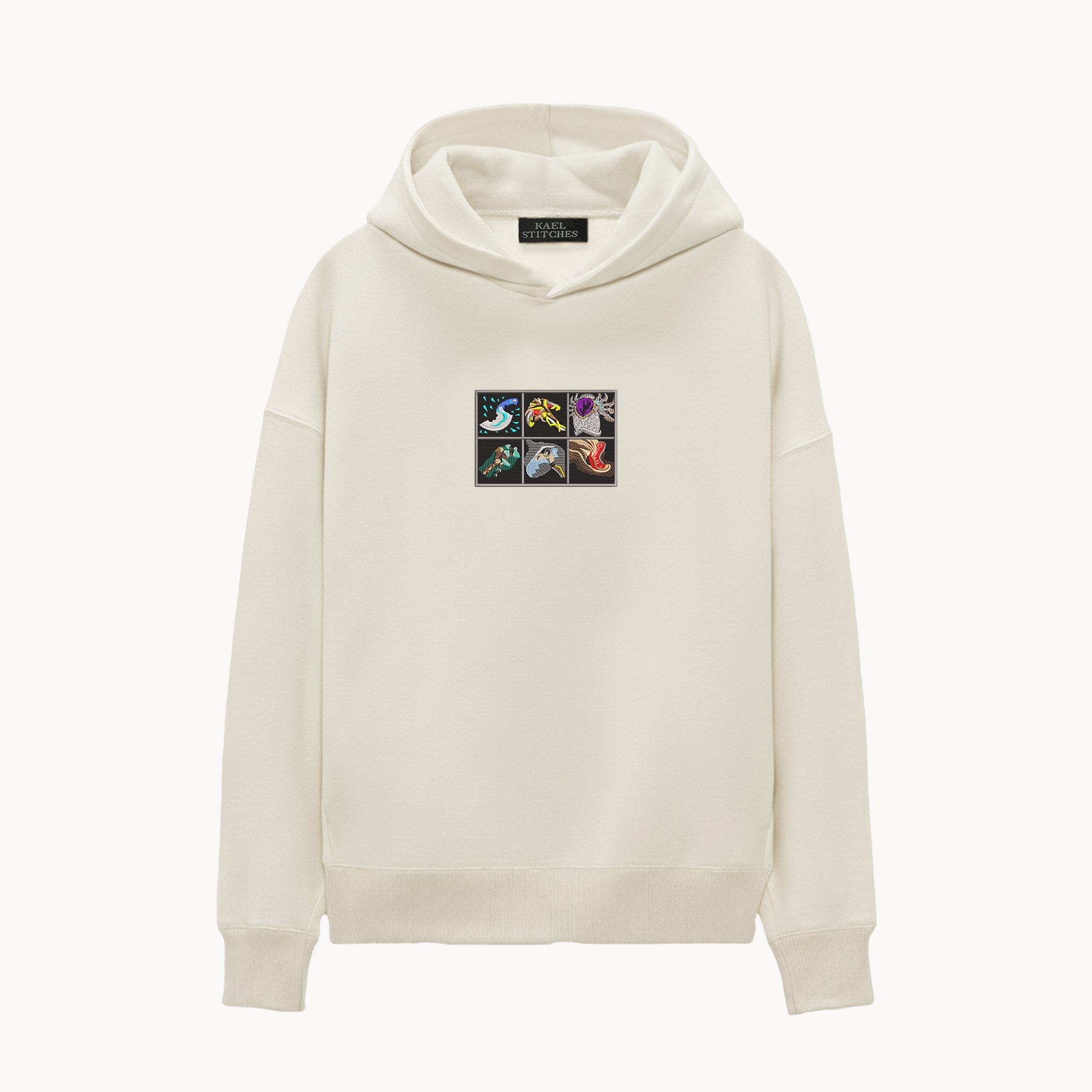 KAEL - OVERSİZE SWEATSHİRT - DOTA2 ITEMS-2 Yeniden Yapılandırılmış Nakış