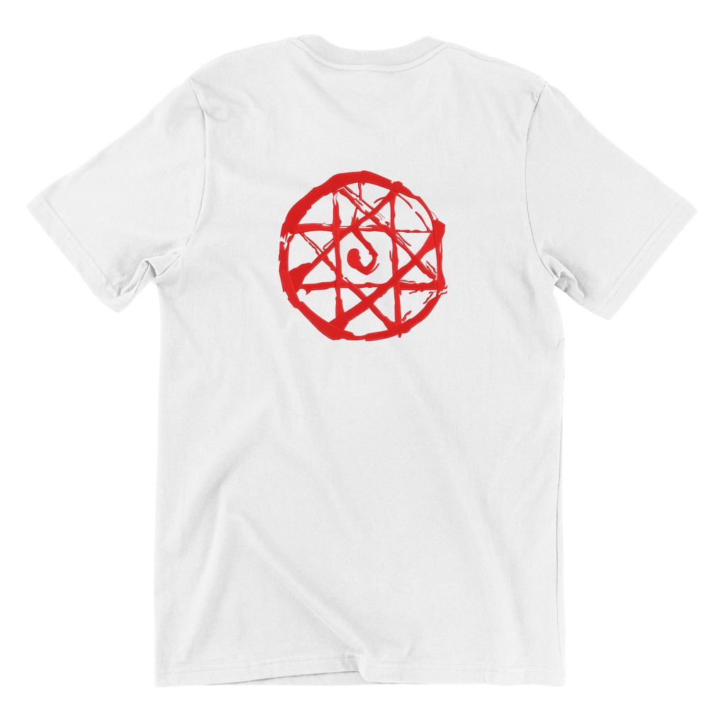 KAEL - Full Metal Alchemist Flamel Tshirt Yeniden Yapılandırılmış Nakış