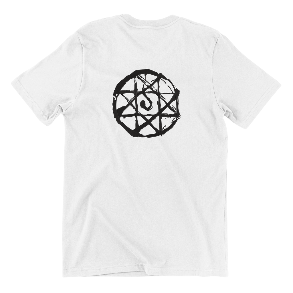 KAEL - Full Metal Alchemist Flamel Tshirt Yeniden Yapılandırılmış Nakış