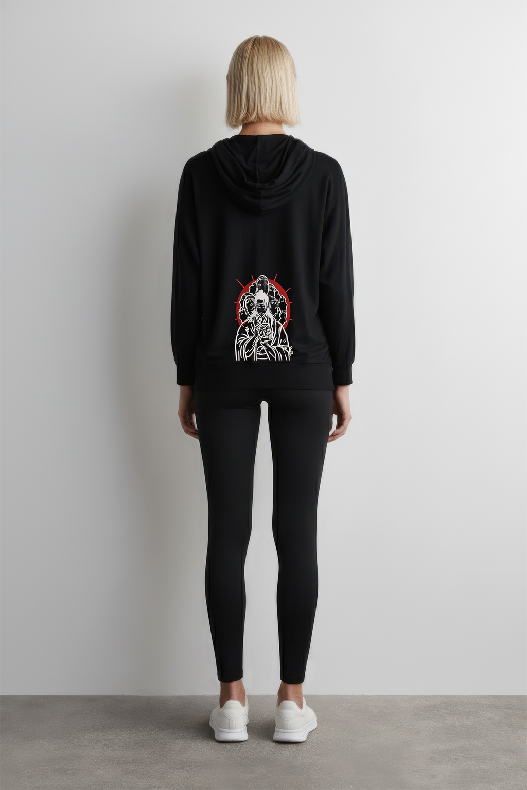 KAEL - OVERSİZE SWEATSHİRT - Kenjaku Curse Yeniden Yapılandırılmış Nakış