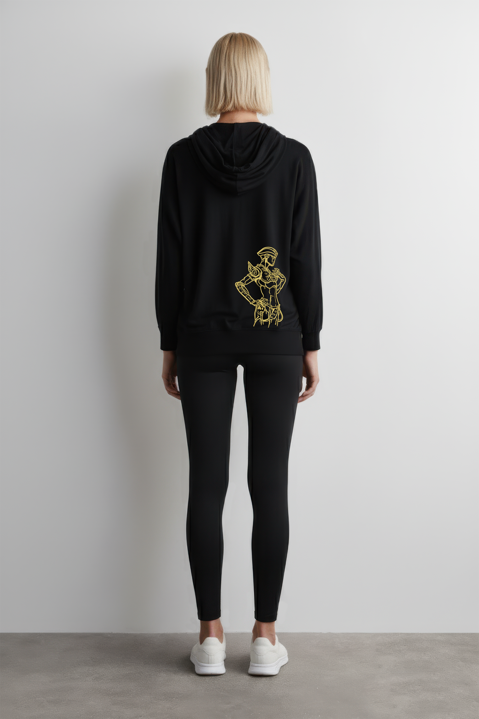 KAEL - OVERSİZE SWEATSHİRT - Giorno Giovanna F Yeniden Yapılandırılmış Nakış