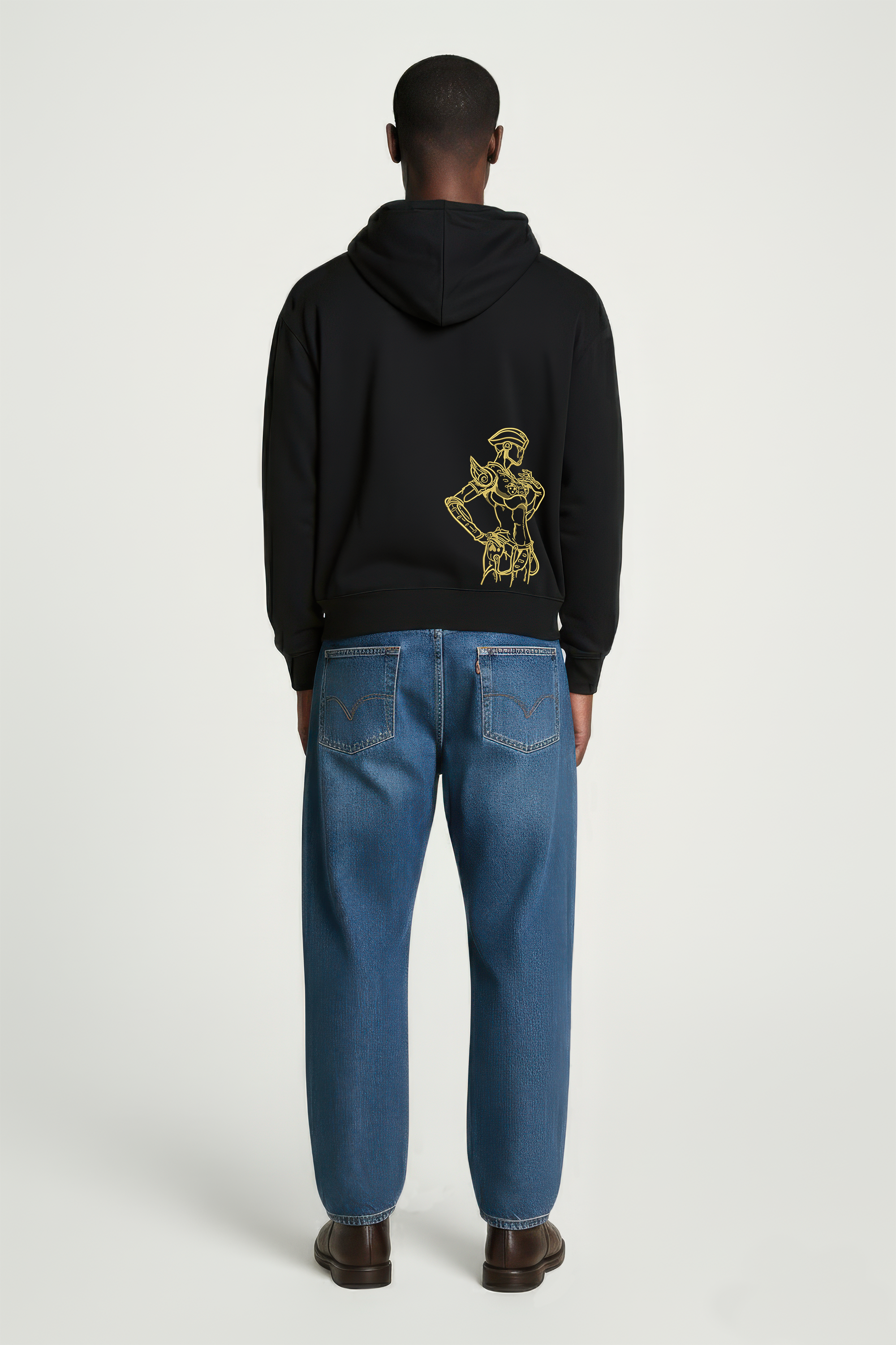 KAEL - OVERSİZE SWEATSHİRT - Giorno Giovanna F Yeniden Yapılandırılmış Nakış