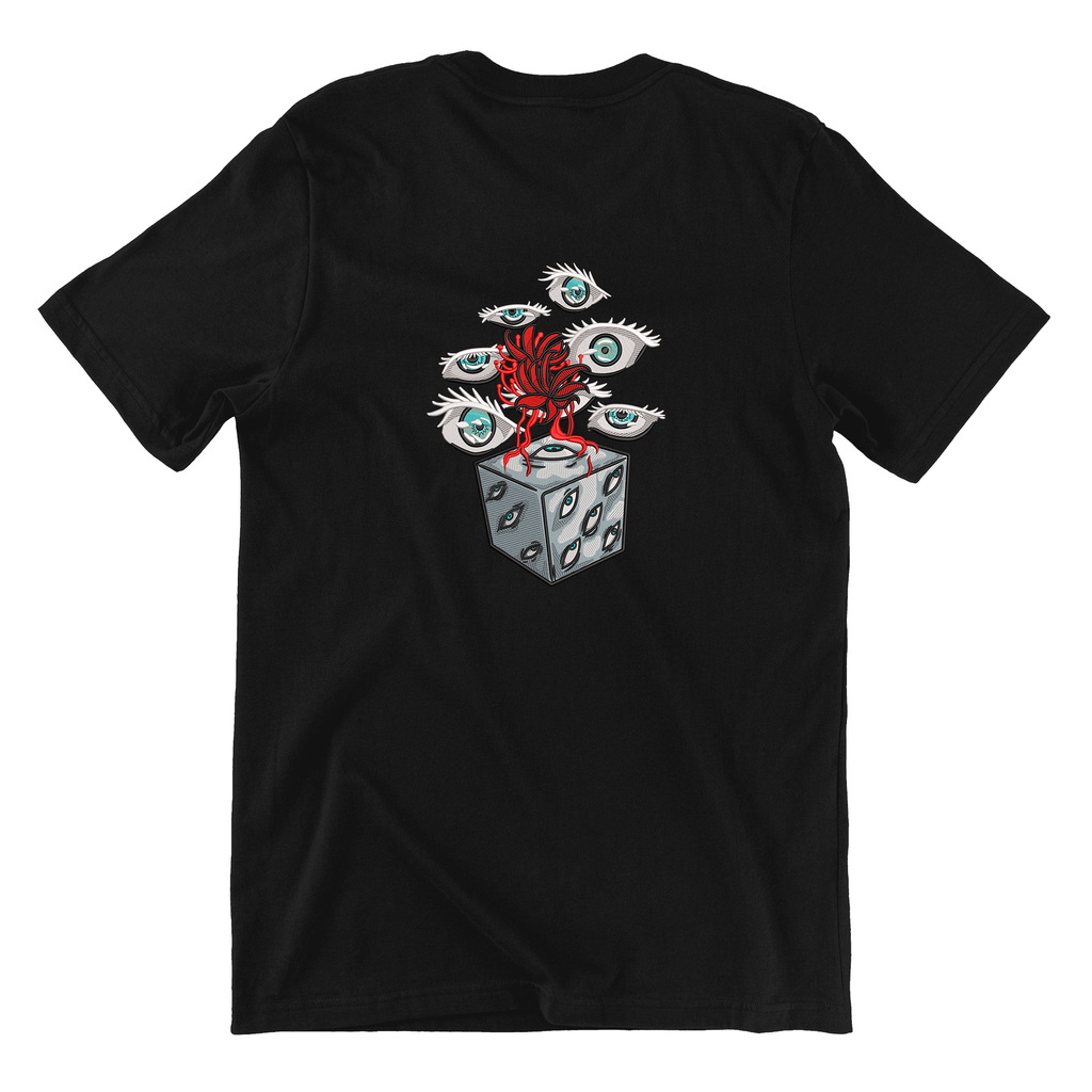 KAEL - Gojo Satoru Prison Realm Oversize Tshirt Yeniden Yapılandırılmış Nakış