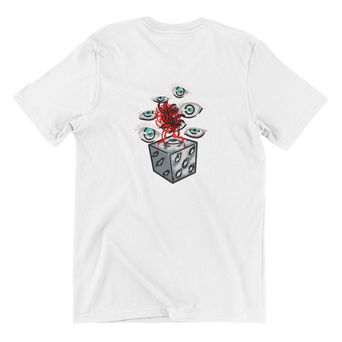 KAEL - Gojo Satoru Prison Realm Oversize Tshirt Yeniden Yapılandırılmış Nakış
