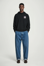 KAEL - OVERSİZE SWEATSHİRT -Gojo Satoru Yeniden Yapılandırılmış Nakış