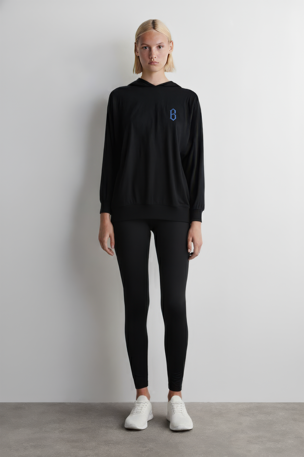 KAEL - OVERSİZE SWEATSHİRT - Grimmjow Jaegerjaquez Blue Yeniden Yapılandırılmış Nakış