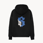 KAEL - OVERSİZE SWEATSHİRT - Grimmjow Jaegerjaquez Blue Yeniden Yapılandırılmış Nakış