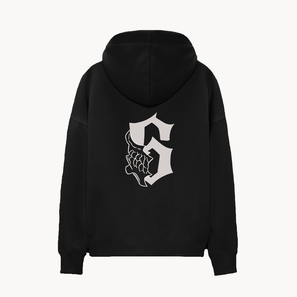 KAEL - OVERSİZE SWEATSHİRT - Grimmjow Jaegerjaquez Version 2Yeniden Yapılandırılmış Nakış