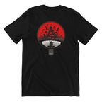 KAEL - Uchiha Itachi Oversize Tshirt Yeniden Yapılandırılmış Nakış