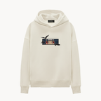 KAEL - OVERSIZE SWEATSHIRT - İTACHİ CROW Yeniden Yapılandırılmış Nakış