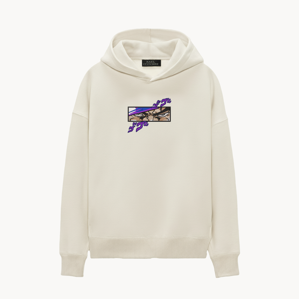 KAEL - OVERSIZE SWEATSHIRT - JOTARO KUJO Yeniden Yapılandırılmış Nakış