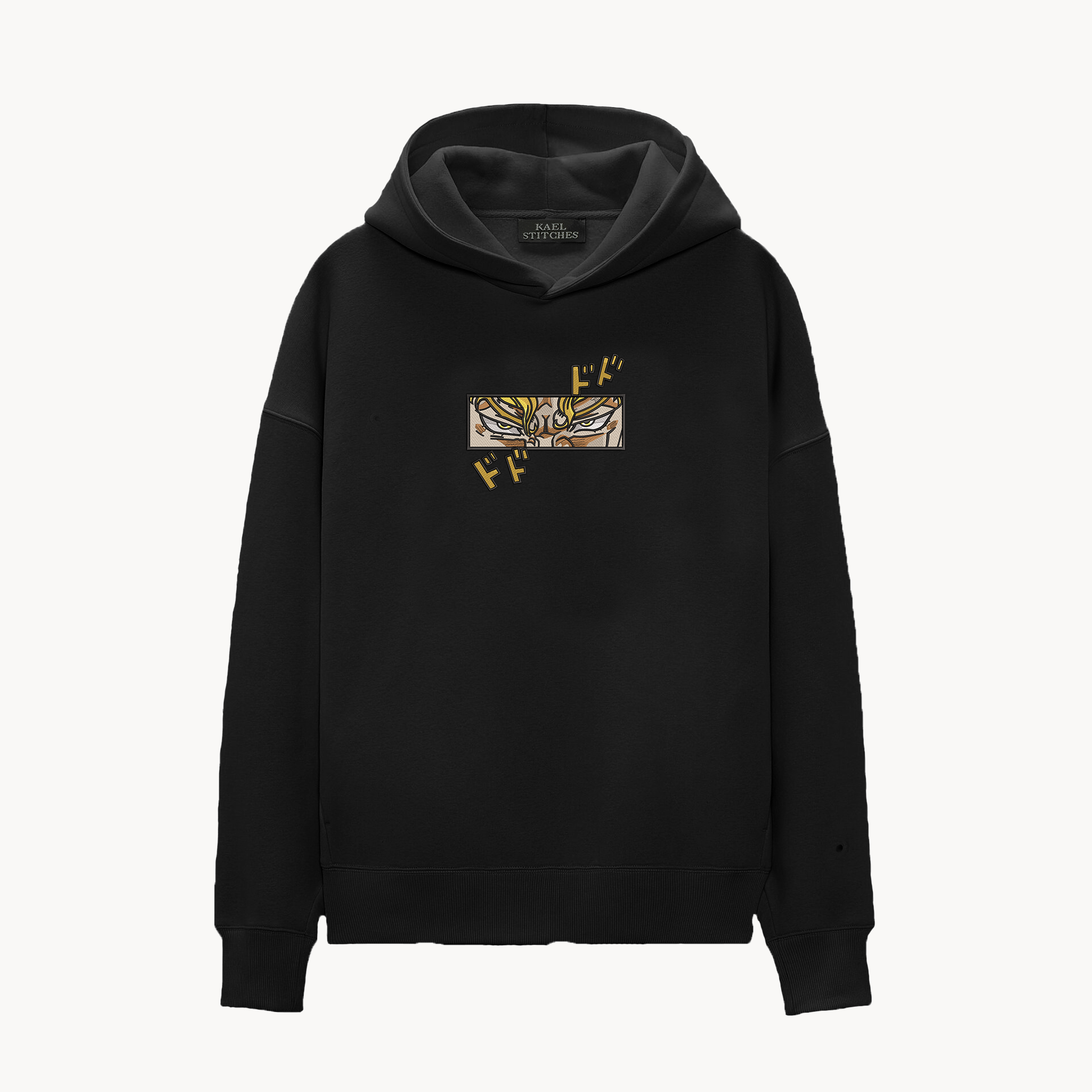 KAEL - OVERSIZE SWEATSHIRT - DİO BRANDO Yeniden Yapılandırılmış Nakış