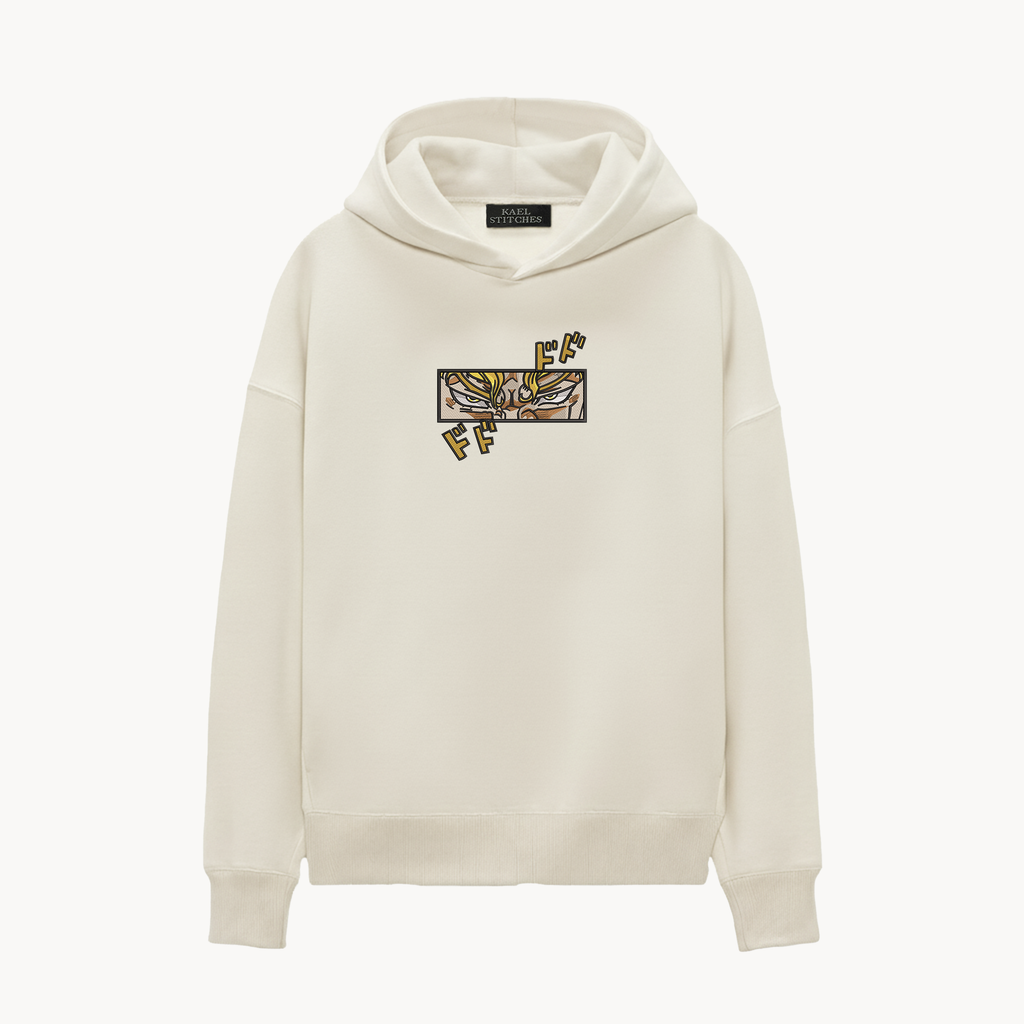 KAEL - OVERSIZE SWEATSHIRT - DİO BRANDO Yeniden Yapılandırılmış Nakış