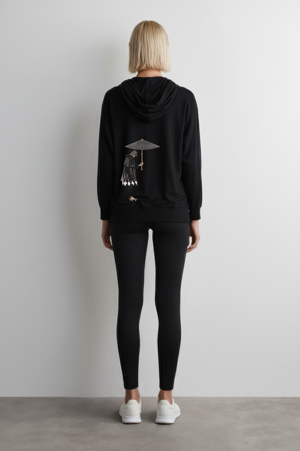 KAEL - OVERSİZE SWEATSHİRT - URAHARA KİSUKE Yeniden Yapılandırılmış Nakış