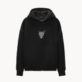 KAEL - OVERSIZE SWEATSHIRT - KAİJU FACE Yeniden Yapılandırılmış Nakış