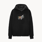 KAEL - OVERSIZE SWEATSHIRT - KAİJU NO 8 Yeniden Yapılandırılmış Nakış