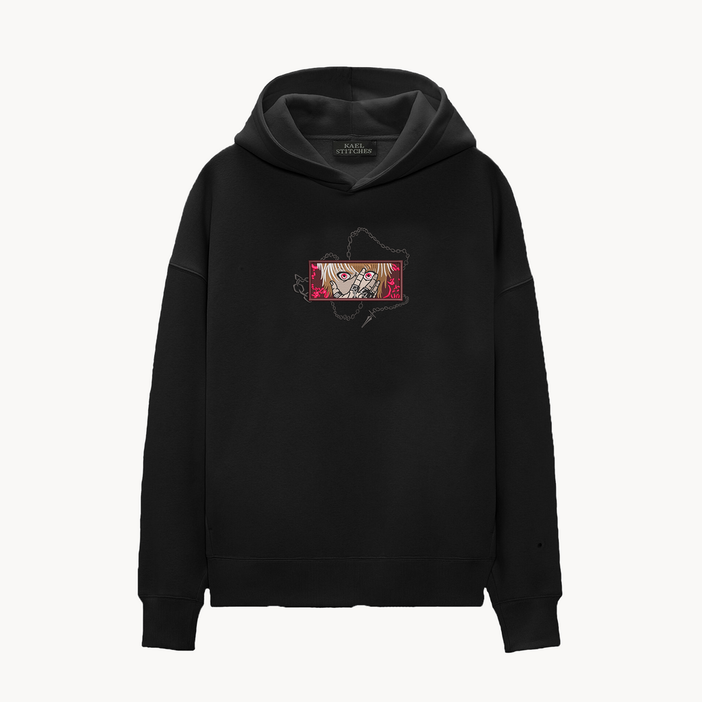 KAEL - OVERSİZE SWEATSHİRT - Kurapika Yeniden Yapılandırılmış Nakış