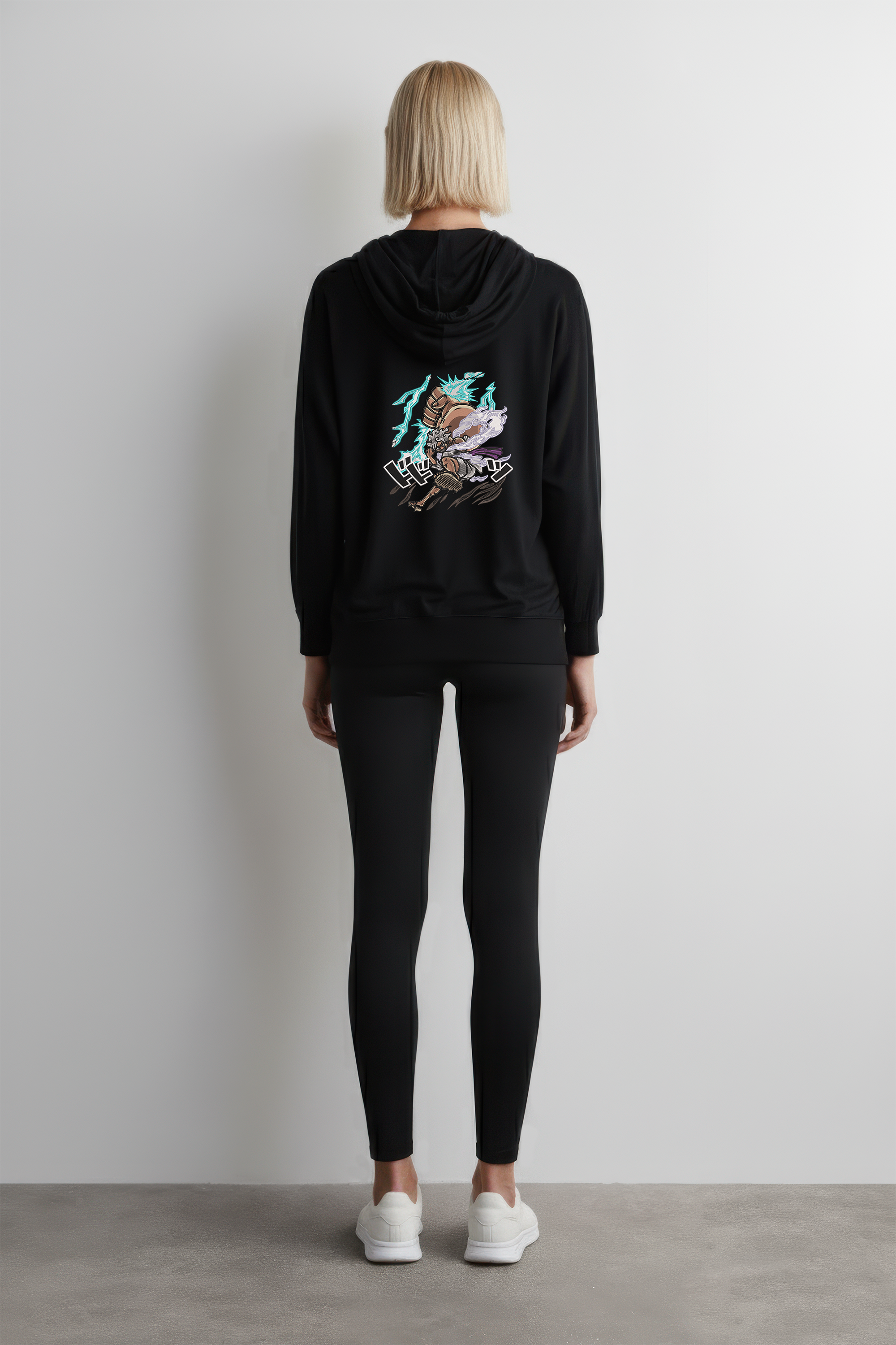 KAEL - OVERSİZE SWEATSHİRT - Monkey D. Luffy Big Punch Yeniden Yapılandırılmış Nakış