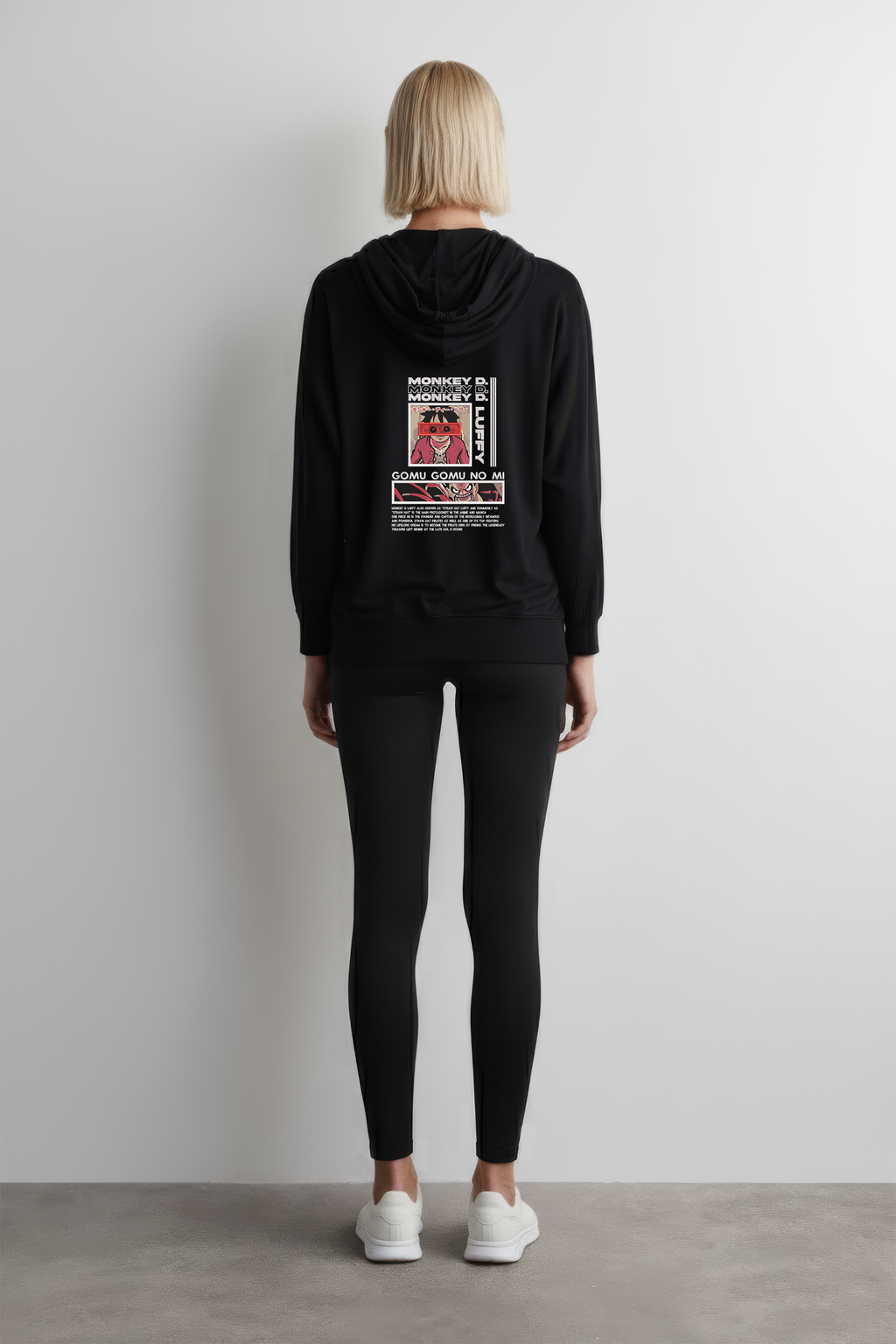 KAEL - OVERSİZE SWEATSHİRT - Luffy Gear 4 Yeniden Yapılandırılmış Nakış