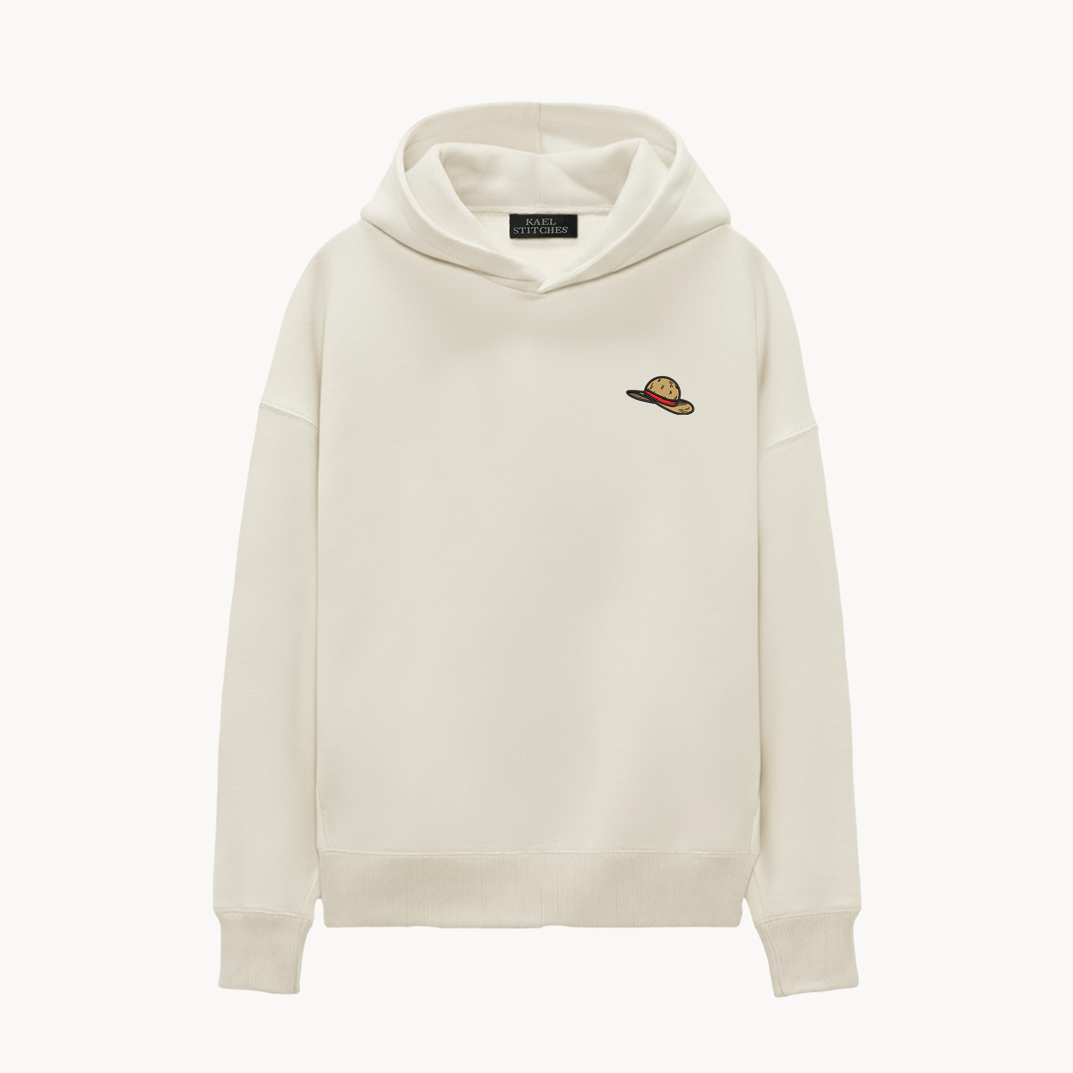 KAEL - OVERSİZE SWEATSHİRT - Monkey D. Luffy Treasure Yeniden Yapılandırılmış Nakış