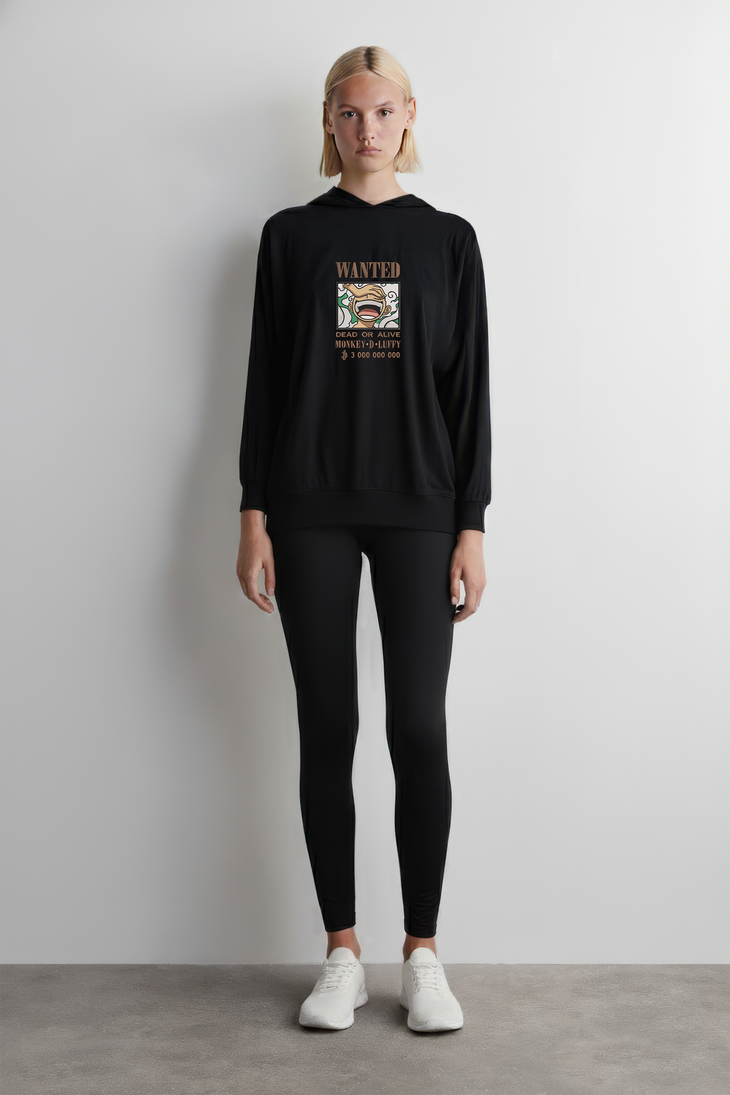 KAEL - OVERSİZE SWEATSHİRT - Monkey D. Luffy Bounty Yeniden Yapılandırılmış Nakış