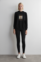 KAEL - OVERSİZE SWEATSHİRT - Monkey D. Luffy Bounty Yeniden Yapılandırılmış Nakış