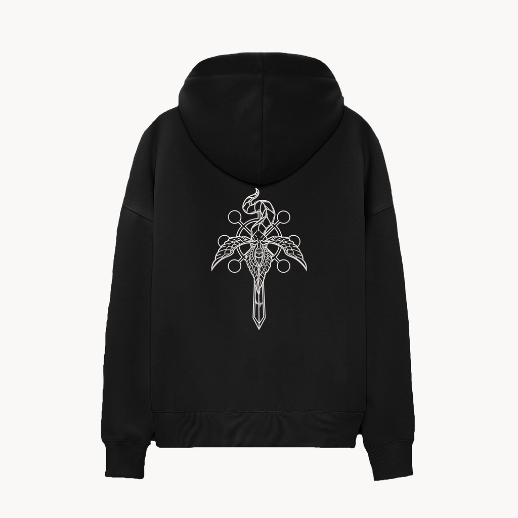 KAEL - OVERSIZE SWEATSHIRT - MAHORAGA Yeniden Yapılandırılmış Nakış