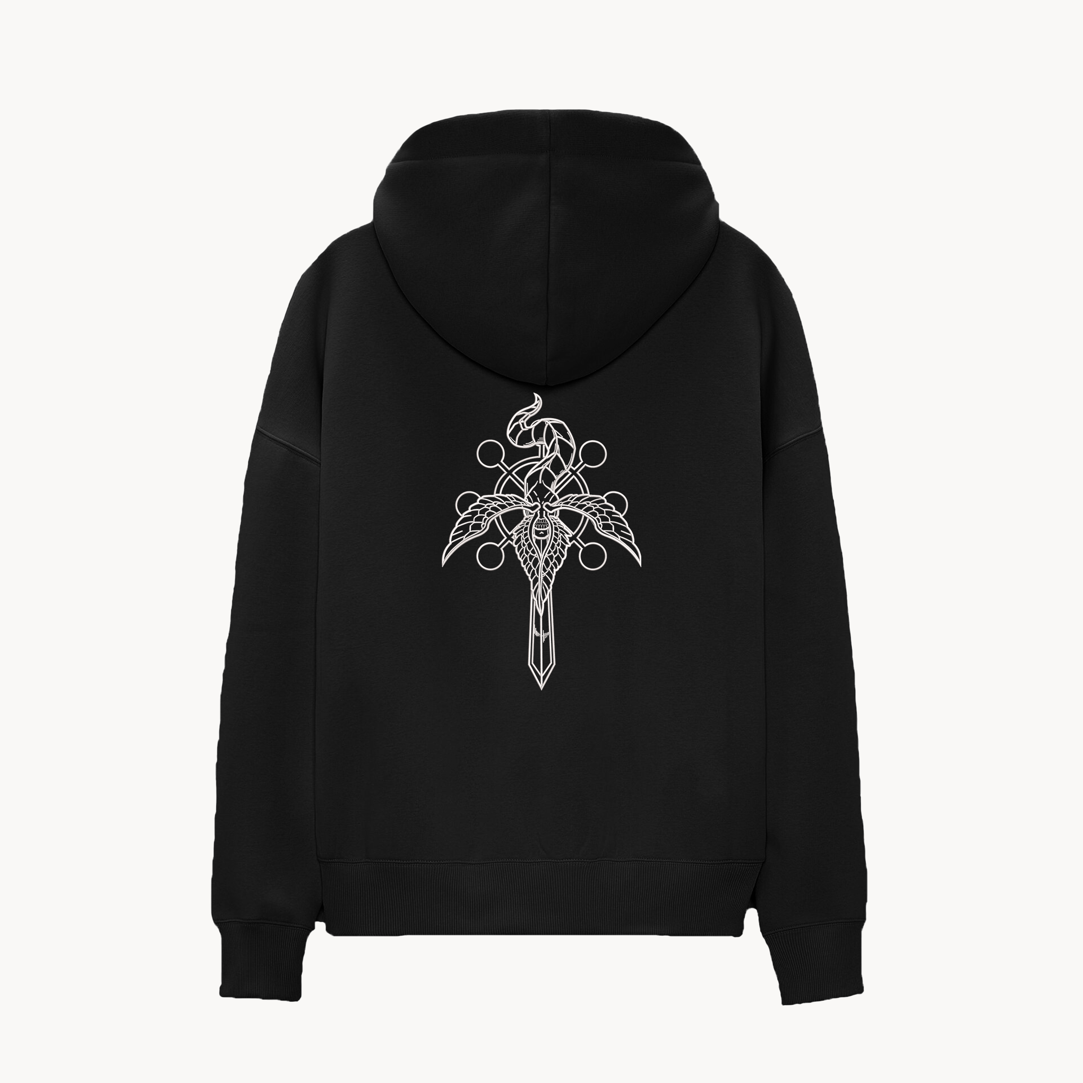 KAEL - OVERSIZE SWEATSHIRT - MAHORAGA Yeniden Yapılandırılmış Nakış