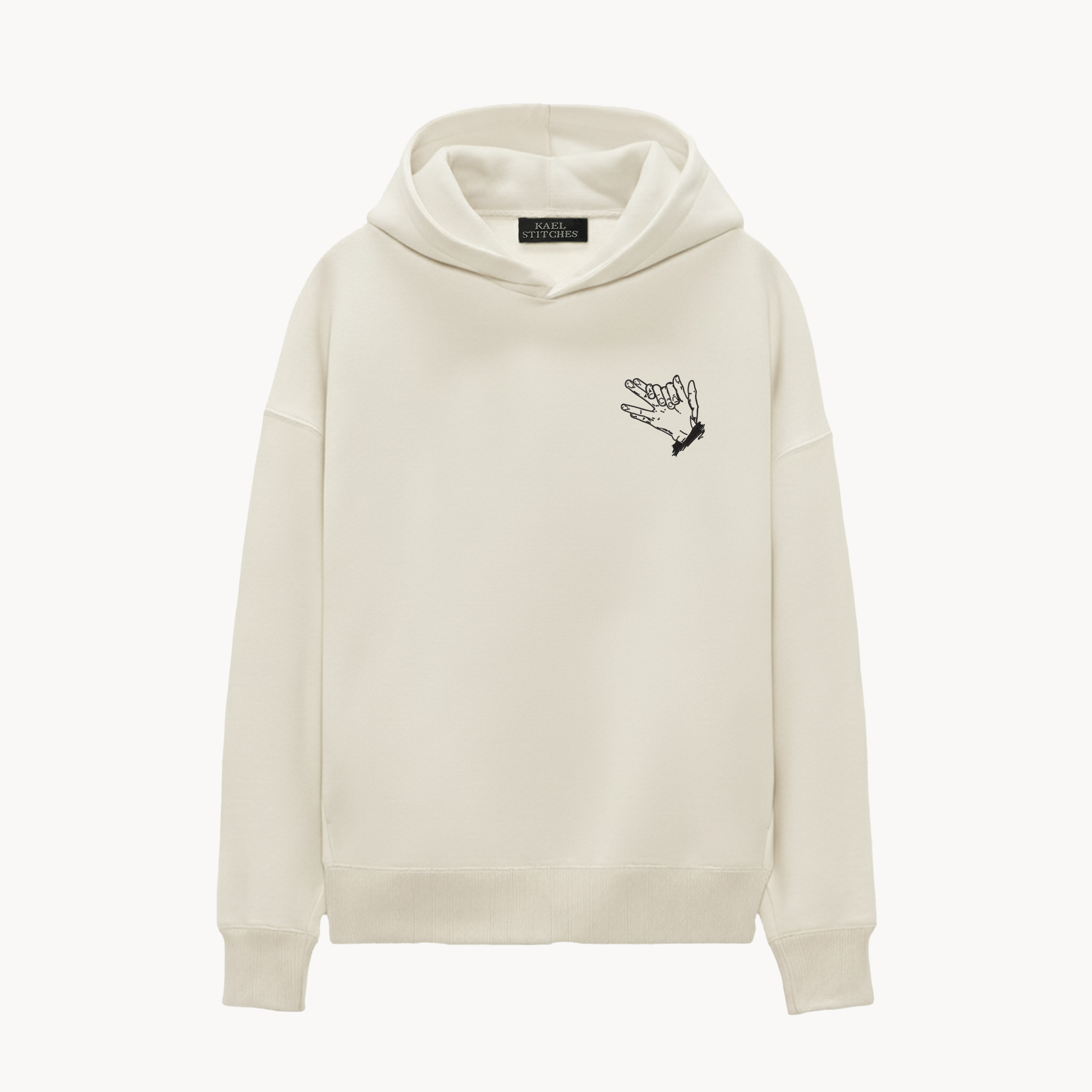 KAEL - OVERSİZE SWEATSHİRT - Megumi Divine Dogs Yeniden Yapılandırılmış Nakış