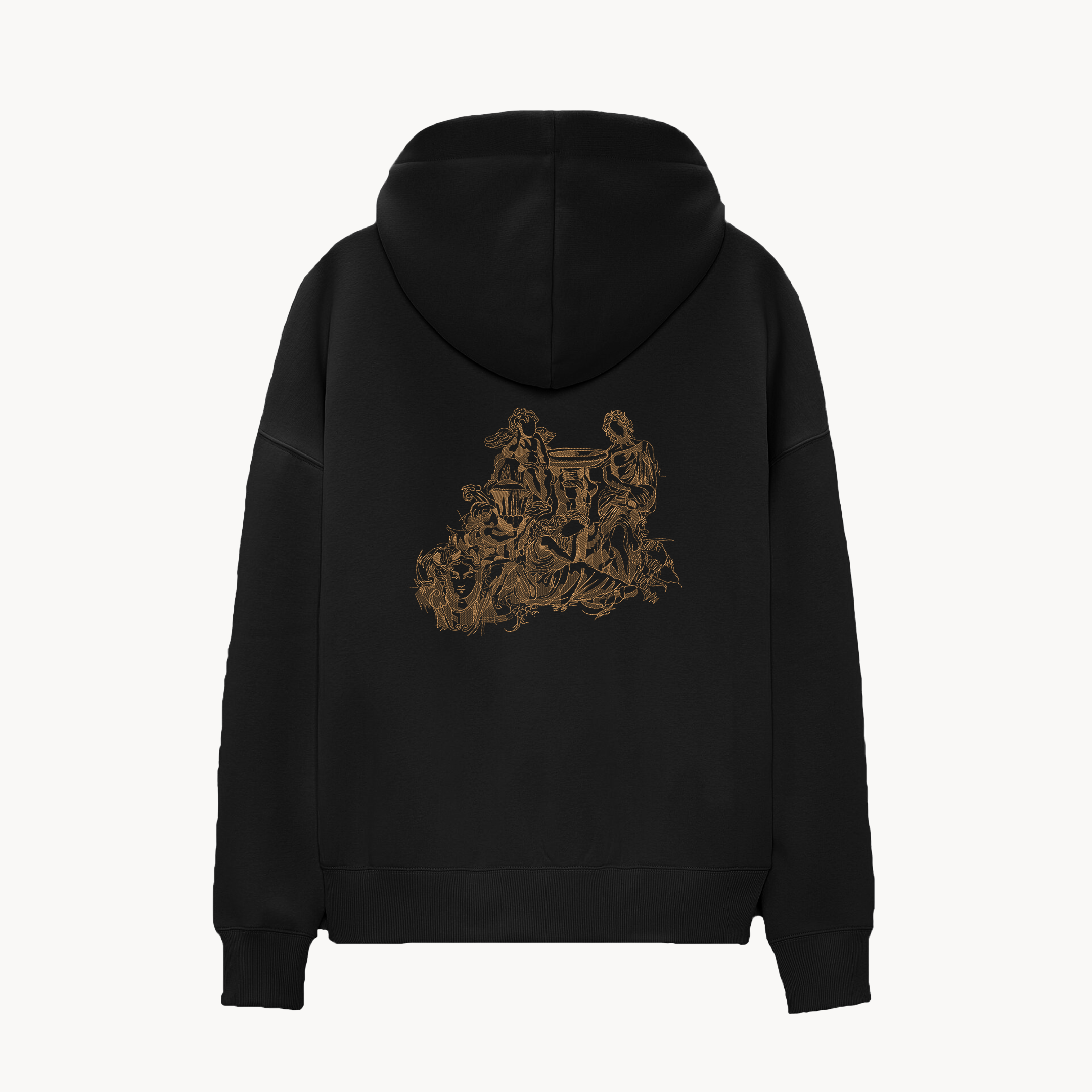 KAEL - OVERSİZE SWEATSHİRT - ANGELS Yeniden Yapılandırılmış Nakış