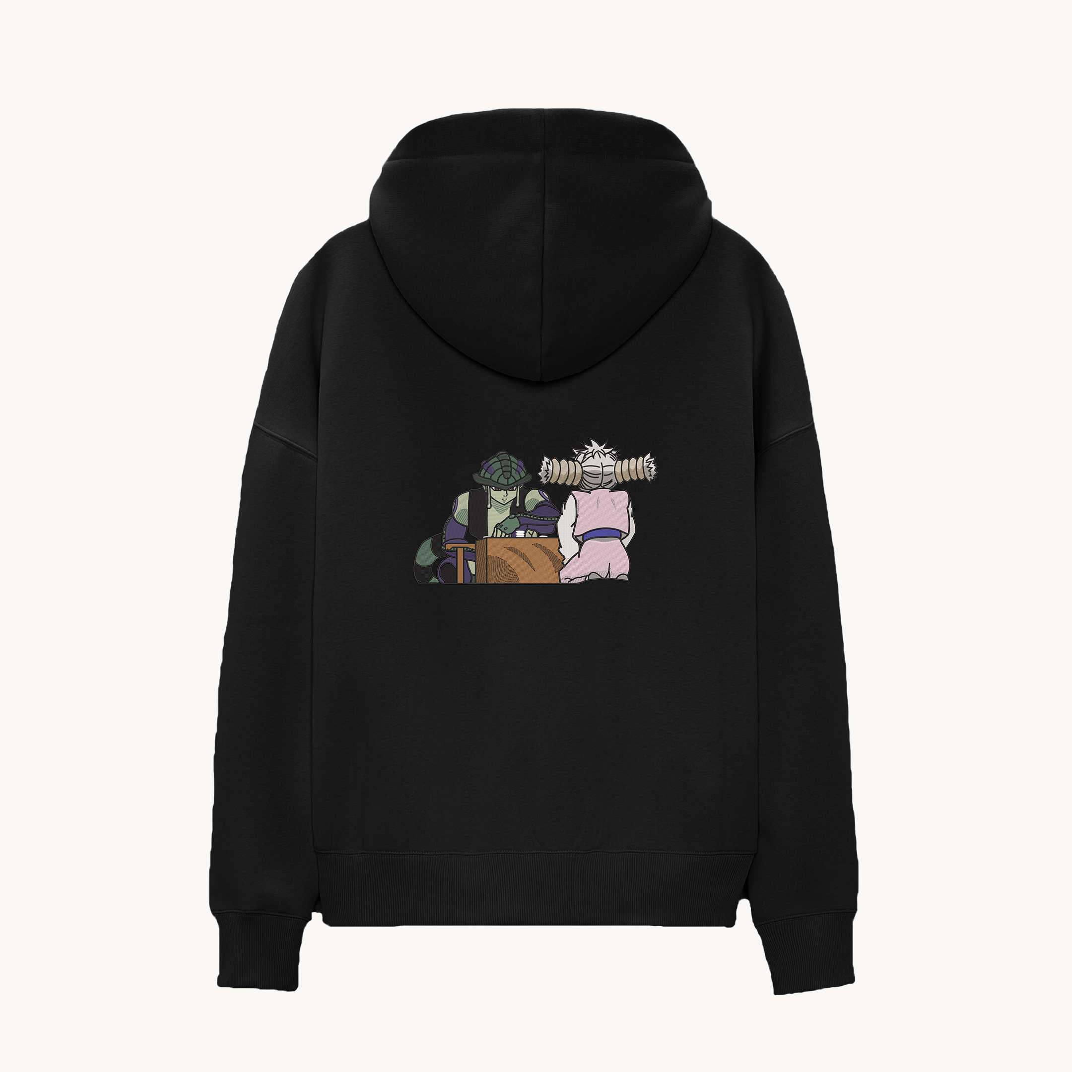 KAEL - OVERSİZE SWEATSHİRT - Komugi Meruem Gungi Battle Yeniden Yapılandırılmış Nakış