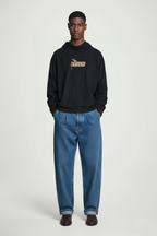 KAEL - OVERSİZE SWEATSHİRT - Aizen Sosuke Yeniden Yapılandırılmış Nakış