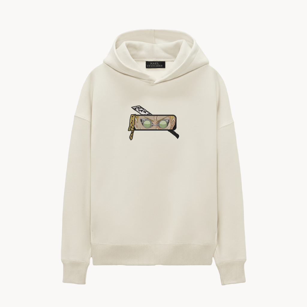 KAEL - OVERSİZE SWEATSHİRT - Aizen Sosuke Yeniden Yapılandırılmış Nakış