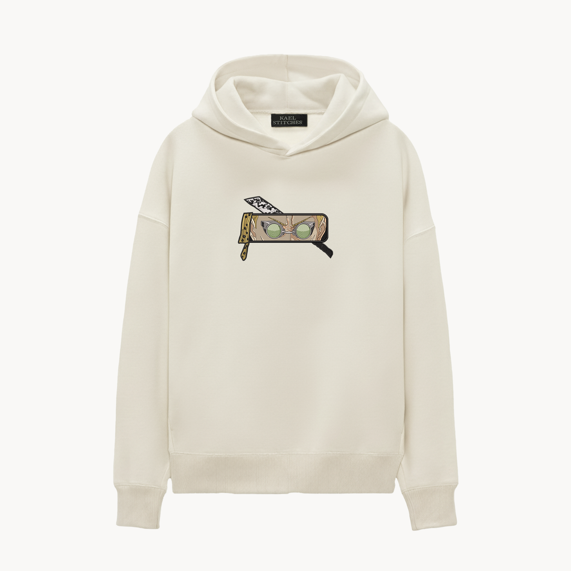 KAEL - OVERSİZE SWEATSHİRT - Aizen Sosuke Yeniden Yapılandırılmış Nakış