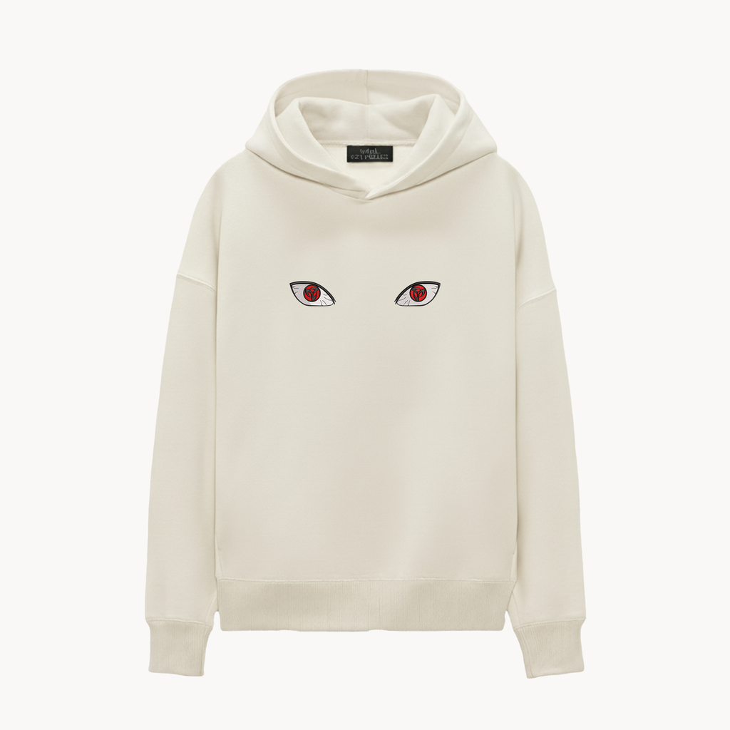 KAEL - OVERSİZE SWEATSHİRT - Obito X Kakashi Yeniden Yapılandırılmış Nakış