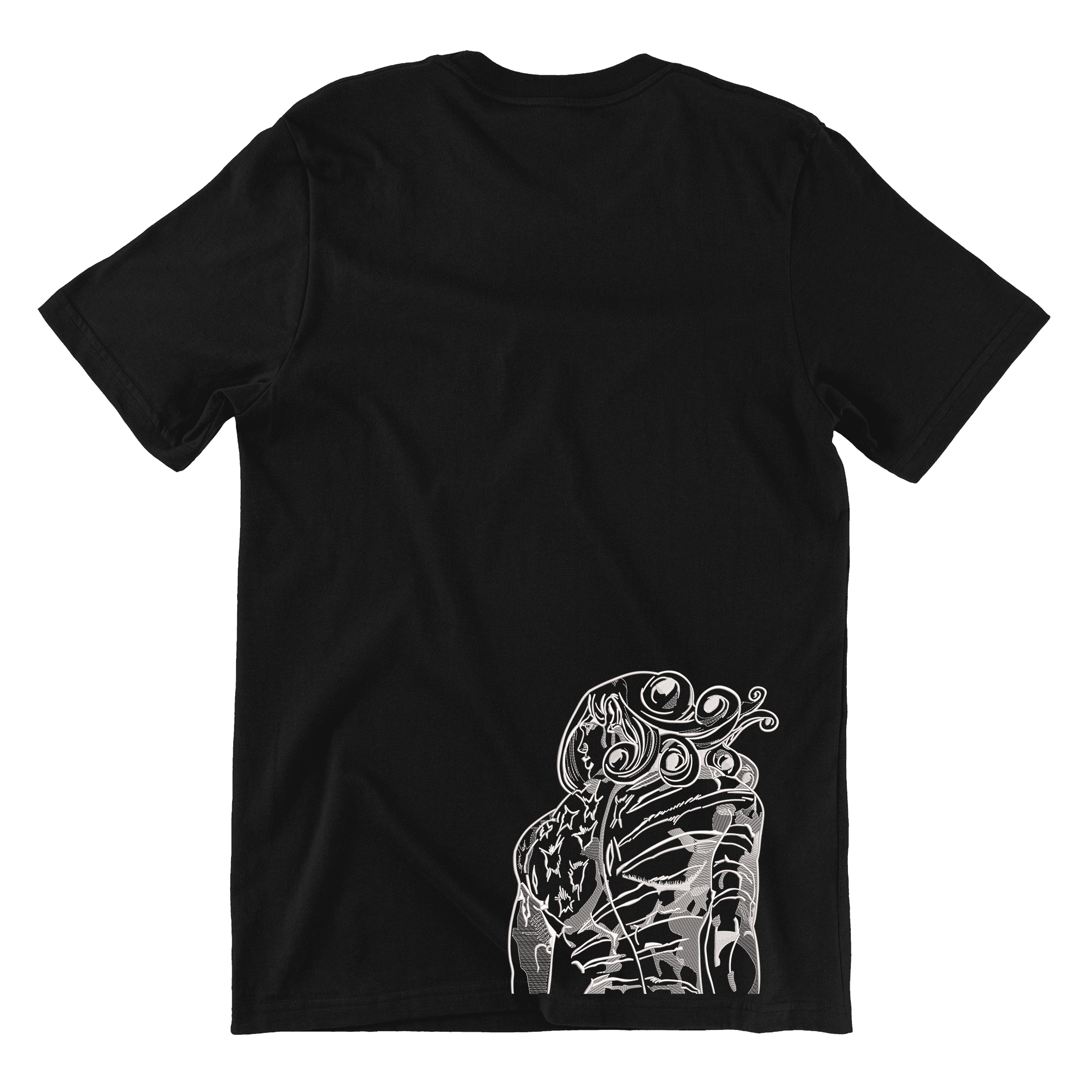 KAEL - Funny Valentine Oversize Tshirt Yeniden Yapılandırılmış Nakış