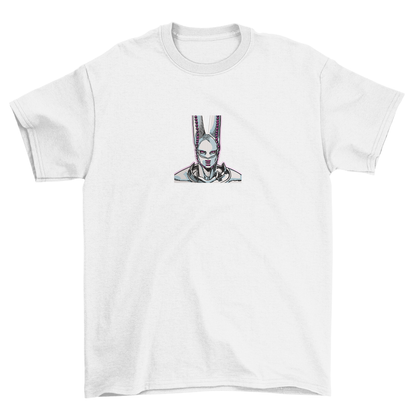 KAEL - Funny Valentine Oversize Tshirt Yeniden Yapılandırılmış Nakış