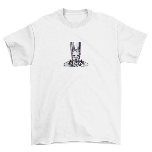 KAEL - Funny Valentine Oversize Tshirt Yeniden Yapılandırılmış Nakış