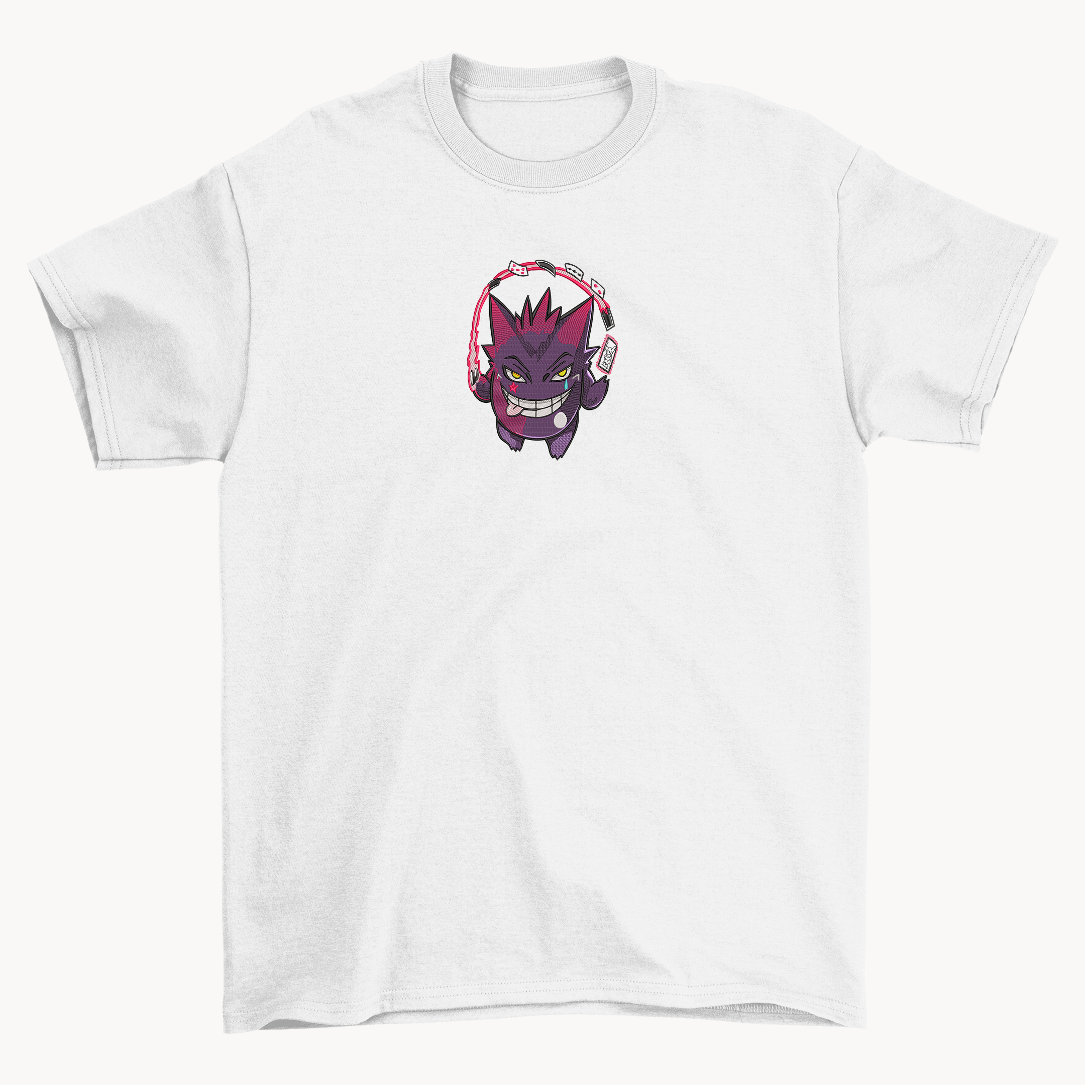 KAEL - PxkemonxHisxka Oversize Tshirt Yeniden Yapılandırılmış Nakış