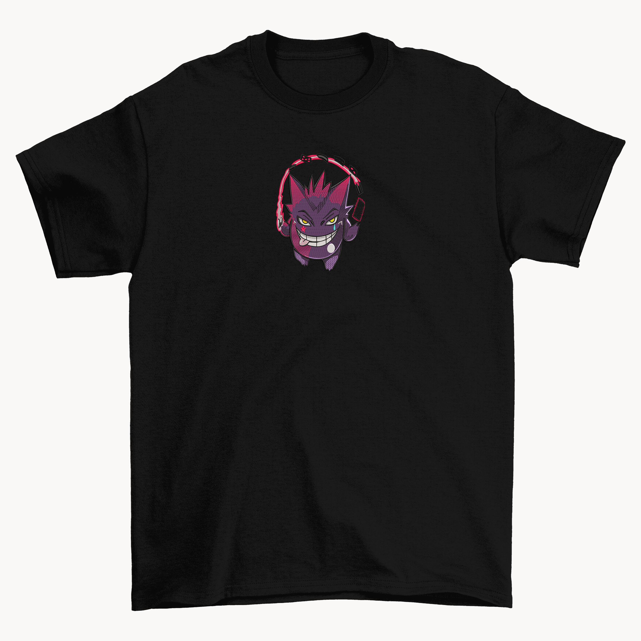 KAEL - PxkemonxHisxka Oversize Tshirt Yeniden Yapılandırılmış Nakış