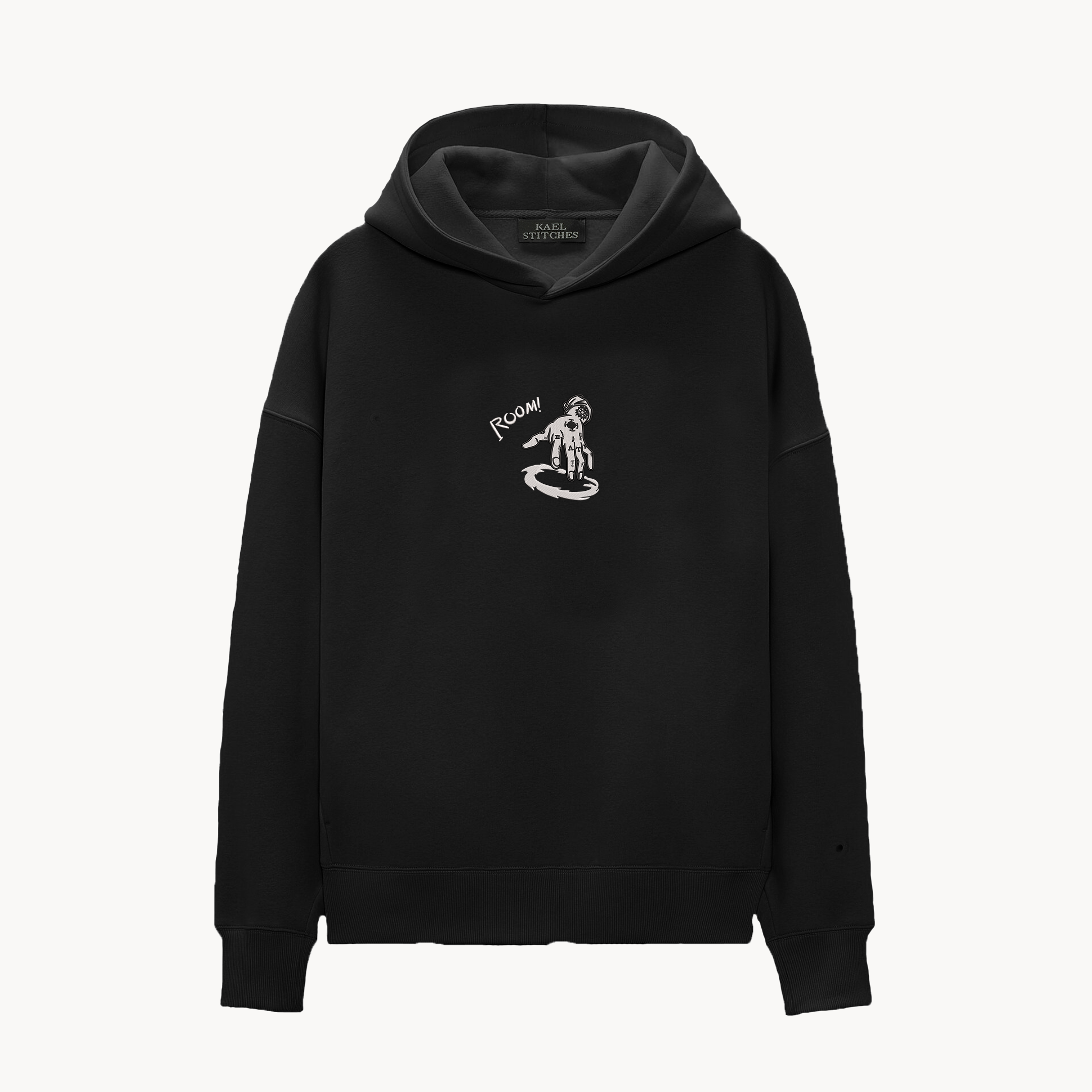 KAEL - OVERSİZE SWEATSHİRT - Trafalgar D. Law Room Yeniden Yapılandırılmış Nakış