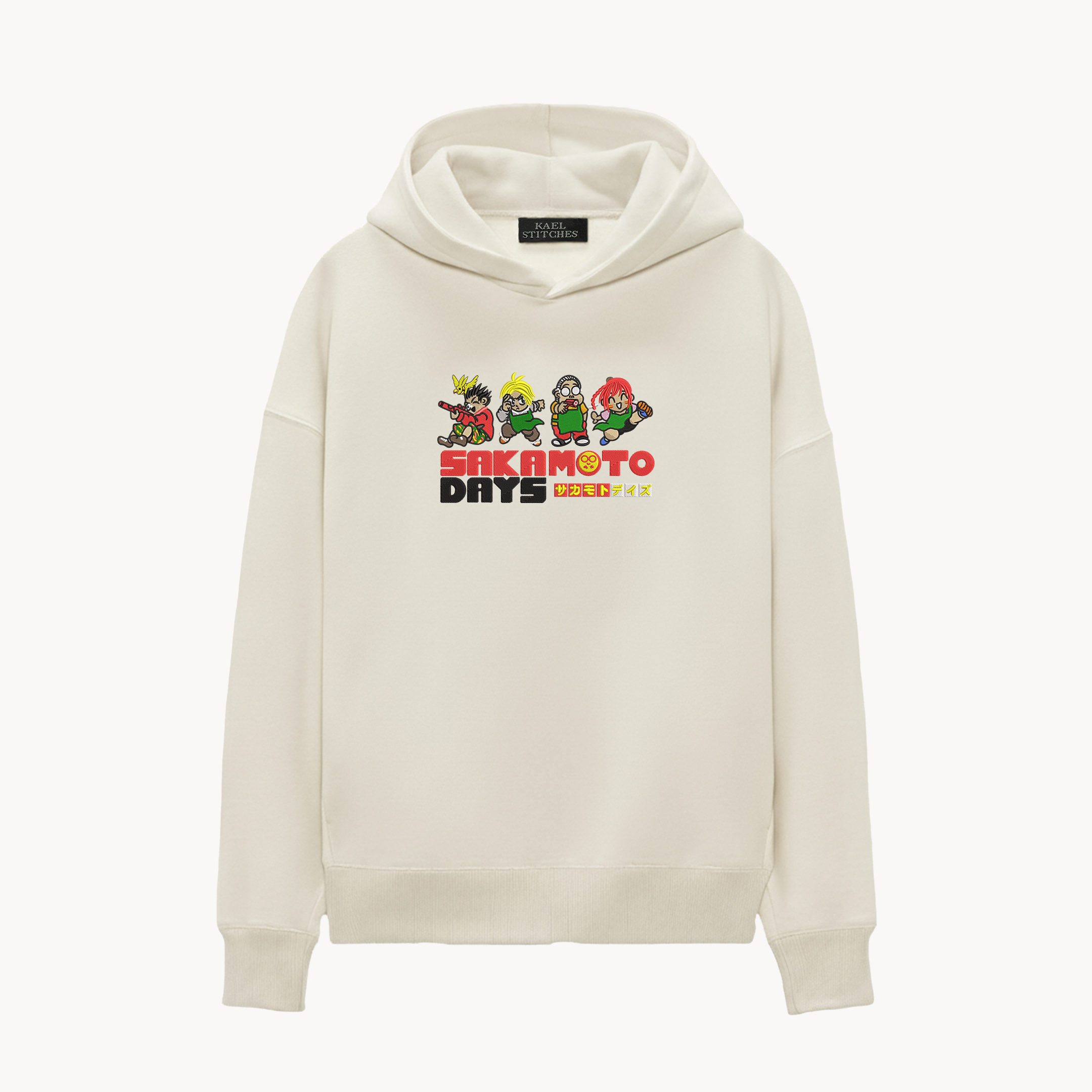 KAEL - OVERSİZE SWEATSHİRT - SAKAMATO CLUB Yeniden Yapılandırılmış Nakış