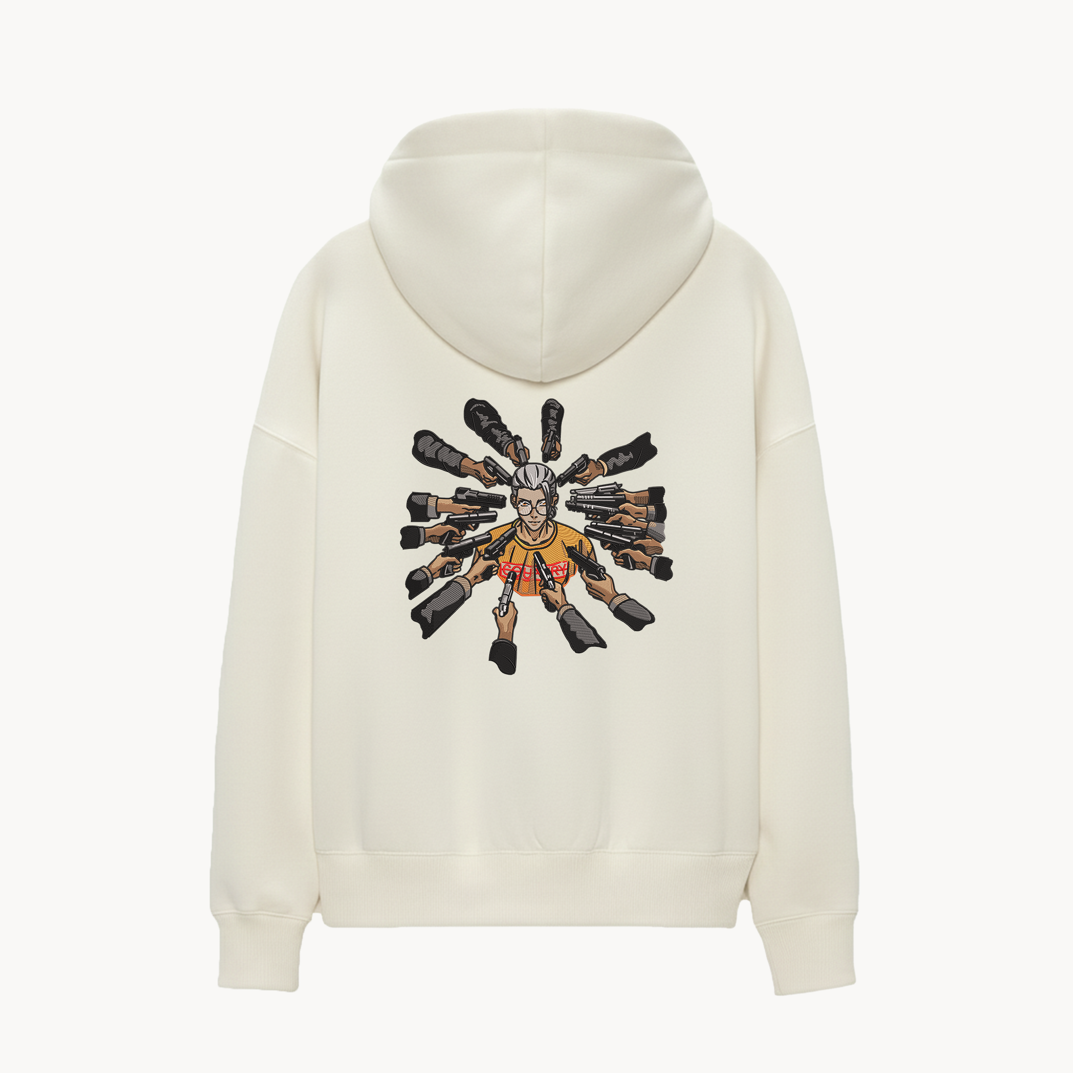 KAEL - OVERSIZE SWEATSHIRT - Taro Sakamoto Yeniden Yapılandırılmış Nakış