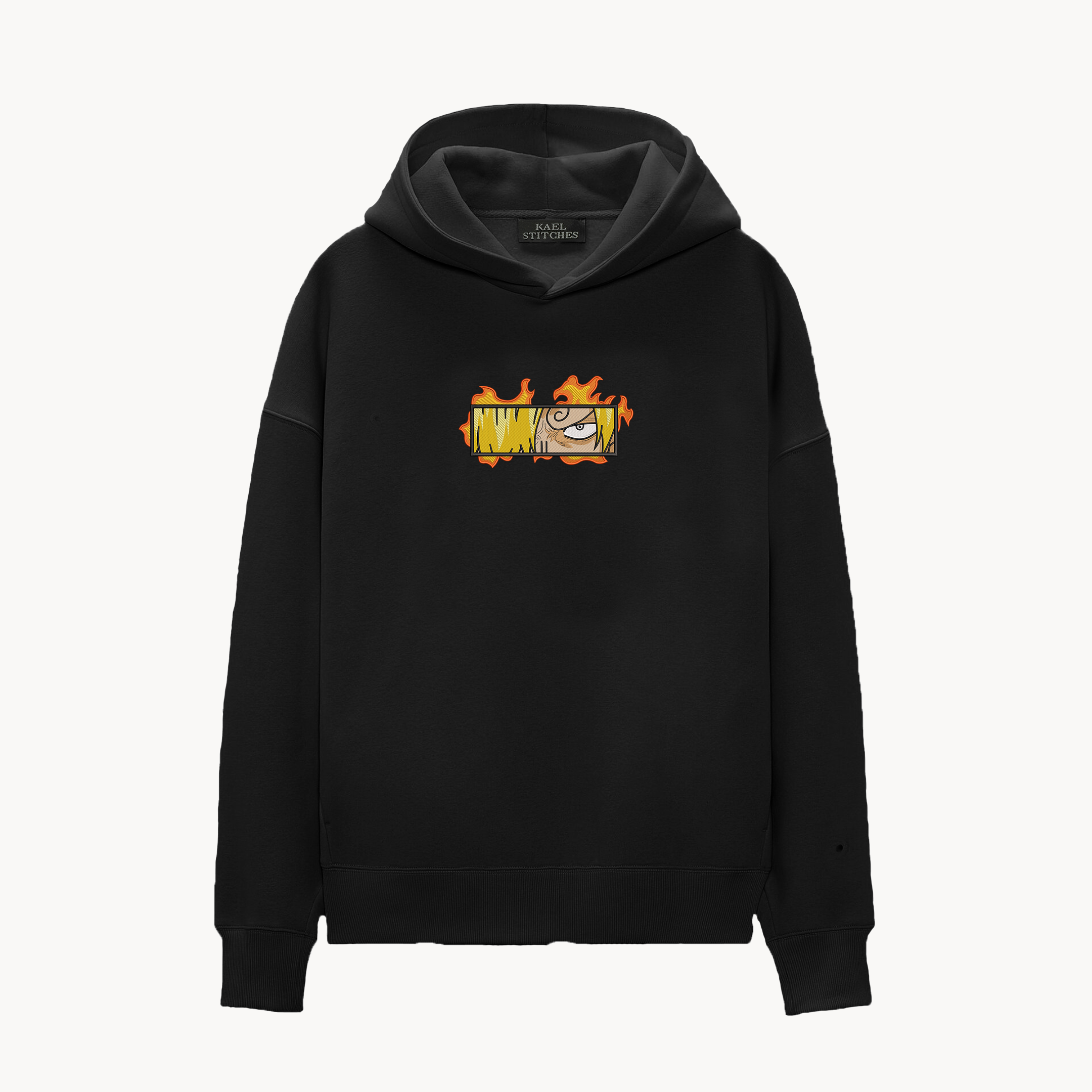 KAEL - OVERSİZE SWEATSHİRT - SANJİ Yeniden Yapılandırılmış Nakış