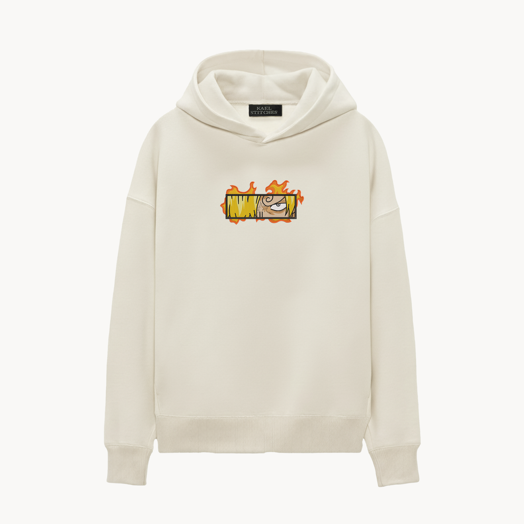 KAEL - OVERSİZE SWEATSHİRT - SANJİ Yeniden Yapılandırılmış Nakış